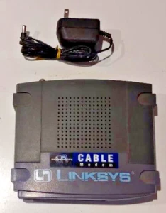 Used Linksys EtherFast® Cable Modem (Model BEFCMU10) - works - Photo 1/5