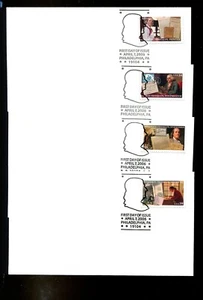 US FDC # 4021-4024 39c Benjamin Franklin none 4 FDC's 2006, 9p1547 - Picture 1 of 1
