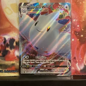 Togekiss VMAX 141/185 - Lebendige Spannung - Ultra seltene Holo Pokémon Karte fast neuwertig - Bild 1 von 2