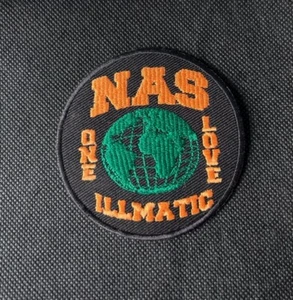 Nas One Love Patch - Illmatic It Was Written God's Son Mobb Deep Atcq Hip Hop - Bild 1 von 1