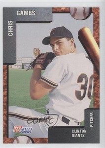 1992 Fleer ProCards Minor League Chris Gambs #3590
