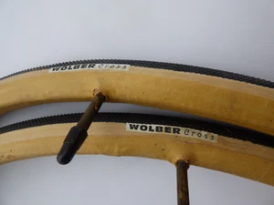 WOLBER CROSS TUBULAR TIRES (2) - NOS - Photo 1/3