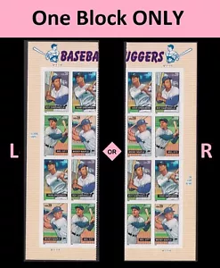 US 4080-4083 4083a Baseball Sluggers 39c plate block 8 MNH 2006 - Picture 1 of 1