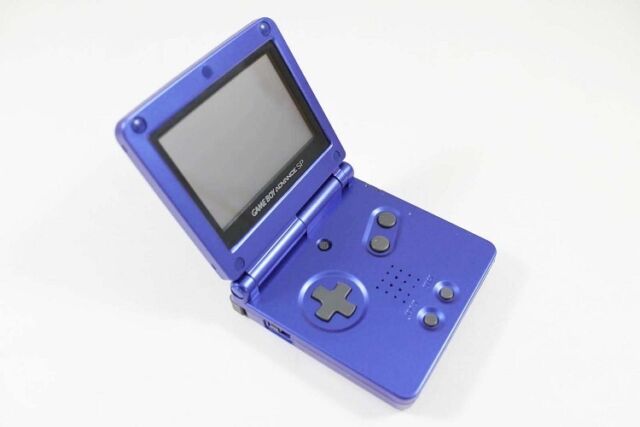 Game Boy Advance SP 0GB - Azul - Edição limitada N/A N/A