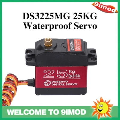 25KG Metal Gear Waterproof Digital Servo HIGH TORQUE&SPEED for 1/81/101/12RC Car - Image 1 of 4