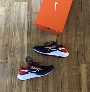 Size 6.5 - Nike Air Zoom Pegasus 38 x NFL New England Patriots 2021 - Picture 1 of 6
