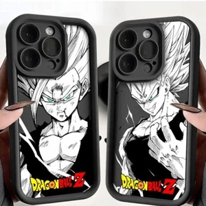 Anime Goku Cartoon Phone Case Cover for iPhone 16 15 14 13 12 11 Pro Max Plus - Picture 1 of 8