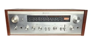 Vintage Sony STR-6055 Stereo Receiver mit Holzgehäuse / getestet und funktioniert - Bild 1 von 19