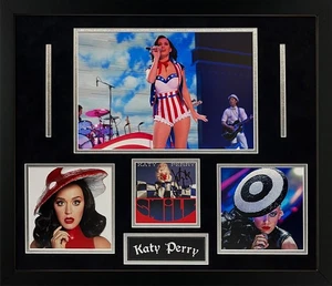 Katy Perry Autografo Collage 23x27 Autenticazione JSA - Foto 1 di 1