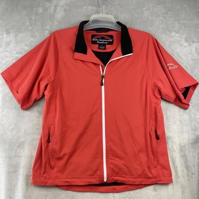 Chaqueta de golf Sun Mountain Rainflex para mujer talla XL roja S/S cremallera completa impermeable Foto 1 de 4