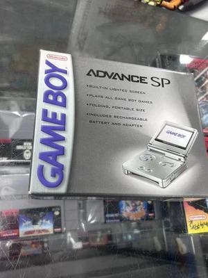 SELLADO 🔥🔥🔥 Nintendo Gameboy Advance SP- Platino Plata. ¡NUEVO! Foto 1 de 4