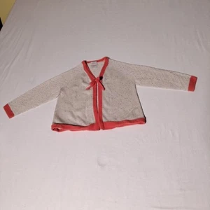 Hanna Andersson Girls 90 Cm (US 3) Soft Cardigan Soft Spring Sweater - Picture 1 of 19