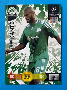 2010-11 2011 Panini Trading Cards Champions League Cedric Kante PANATHINAIKOS