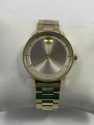 Reloj para dama Movado Bold Access suizo de cuarzo tono dorado de acero inoxidable 3601080 Foto 1 de 4