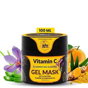 The Indie Earth Vitamin C Skin Sleeping Gel Mask With Turmeric 100 ml