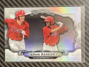 2018 Bowman Chrome Bowman Sterling Continuity Adam Haseley #BS-AH *Mint* - Picture 1 of 2