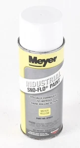 Meyer 07027 Industrial Sno-Flo Paint Meyer Yellow Spray Paint Can 12oz NOS OEM - Picture 1 of 3