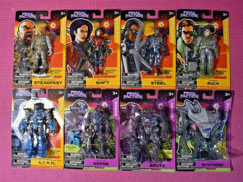 FINAL FACTION - ACTION FIGURES - WEAPONS - VEHICLES - NEW SEALED - YOU CHOOSE! Cover