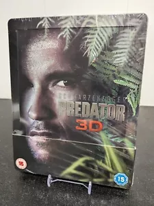 PREDATOR 3D Zavvi STEELBOOK Blu-ray Embossed Region free BRAND NEW - Picture 1 of 7