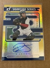 2021 Panini Donruss Signature Series Gold /25 Ryan Jeffers #SS-RJ Rookie Auto RC
