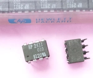 [5pcs] HCPL-2611  High Speed TTL Compatible Optocouplers Hewlett Packard DIP8 - Picture 1 of 2