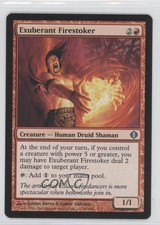 2008 Magic: The Gathering - Shards of Alara Exuberant Firestoker #99 0b4