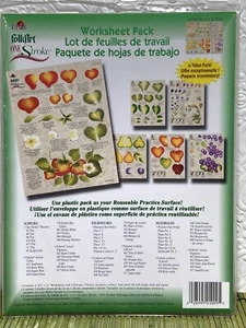 VTG Dewberry Painting Patterns Worksheet Pack Assorted Berries & Fruit 3 Sheets - Picture 1 of 5