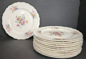 (5) RARE Vintage Keystone Canonsburg "ADORABLE" Pattern Salad Plates 2 Sets Avai - Picture 1 of 8
