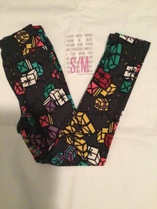 LuLaRoe Kid’s Holiday Christmas Leggings Christmas Gifts S/ M Ships Quickly! - Picture 1 of 1