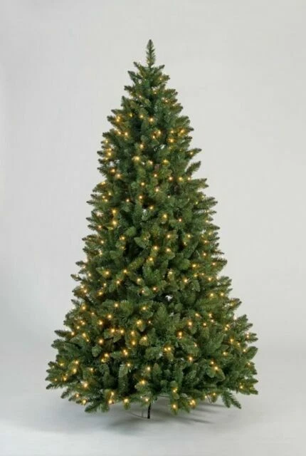 Kaemingk 4.9 ft Christmas Decorative Brown Tree with 400 LED lights