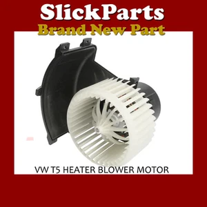 VW T5 TRANSPORTER HEATER BLOWER MOTOR FAN RHD VEHICLES WITH A/C  *BRAND NEW* - Picture 1 of 2
