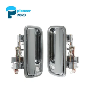 Front Driver & Passenger Side Door Handle Chrome for Toyota Tacoma 1995-2004 - Picture 1 of 7