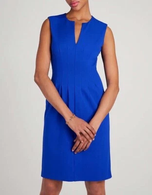 Vestido ponte Kate Spade New York costurado mirtilo tamanho 12 - Imagem 1 de 4