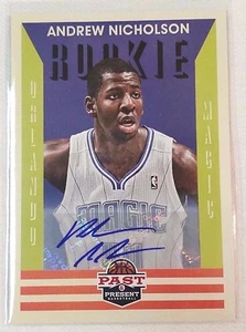 Andrew Nicholson 2012-13 Panini Past & Present Firme RC #240 auto Magic - Foto 1 di 3