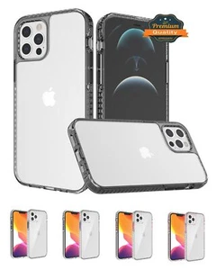 Funda protectora híbrida resistente a prueba de golpes para PC con botones de color para Apple iPhone 11 (6,1") - Imagen 1 de 35