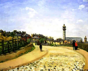 Impresión artística de 8x10" Upper Norwood, Crystal Palace, Londres por Camille Pissarro - Imagen 1 de 1