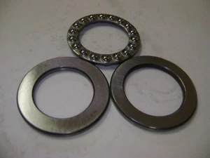 51106 AXIALDRUCK KUGELLAGER 30 mm x 47 mm x 11 mm 30X47X11 FRD99 - Bild 1 von 1