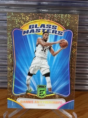 2023 - 24 Donruss Elite - 玻璃大师 Giannis Antetokounmpo #3 金色 /10 — 第 1/2 张图片