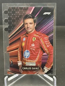 2024 Topps Paddock Pass Formula 1 F1 Carlos Sainz Triumvirates SP #TR-6 - Picture 1 of 2