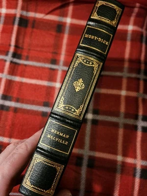 Moby Dick - Herman Melville - Franklin Library - Quarter Leather - 1979 - VGC - Image 1 of 4