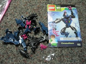 Lego Ben 10 Alien Force Chromastone set 8411 missing 1 barb 88695 w/instructions