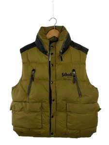 Schott Down Vest, Size L, Polyester, KHK, 3102057 Used - Picture 1 of 6