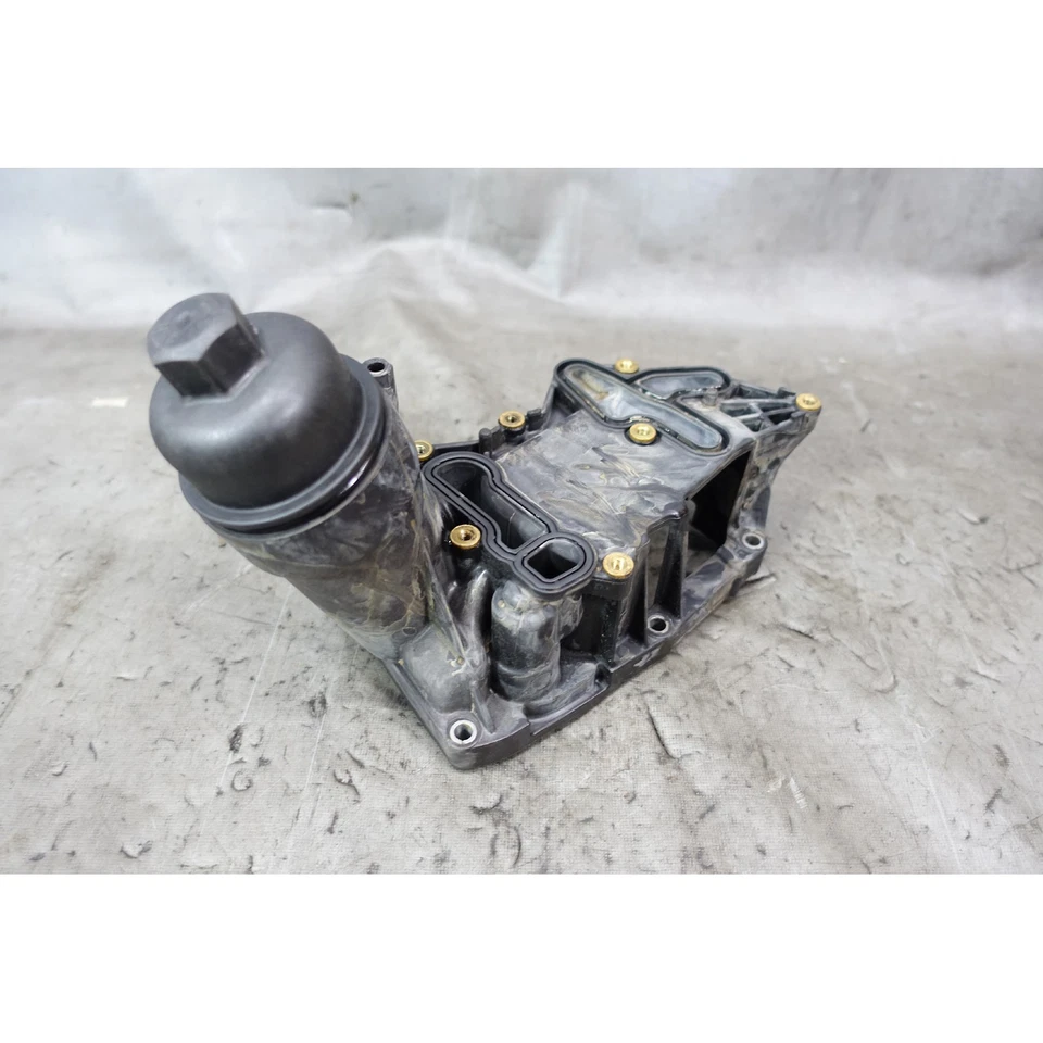 BMW F30 328d F10 535d N47 N57 2014-2017 filtro de aceite carcasa soporte OEM Foto 1 de 4