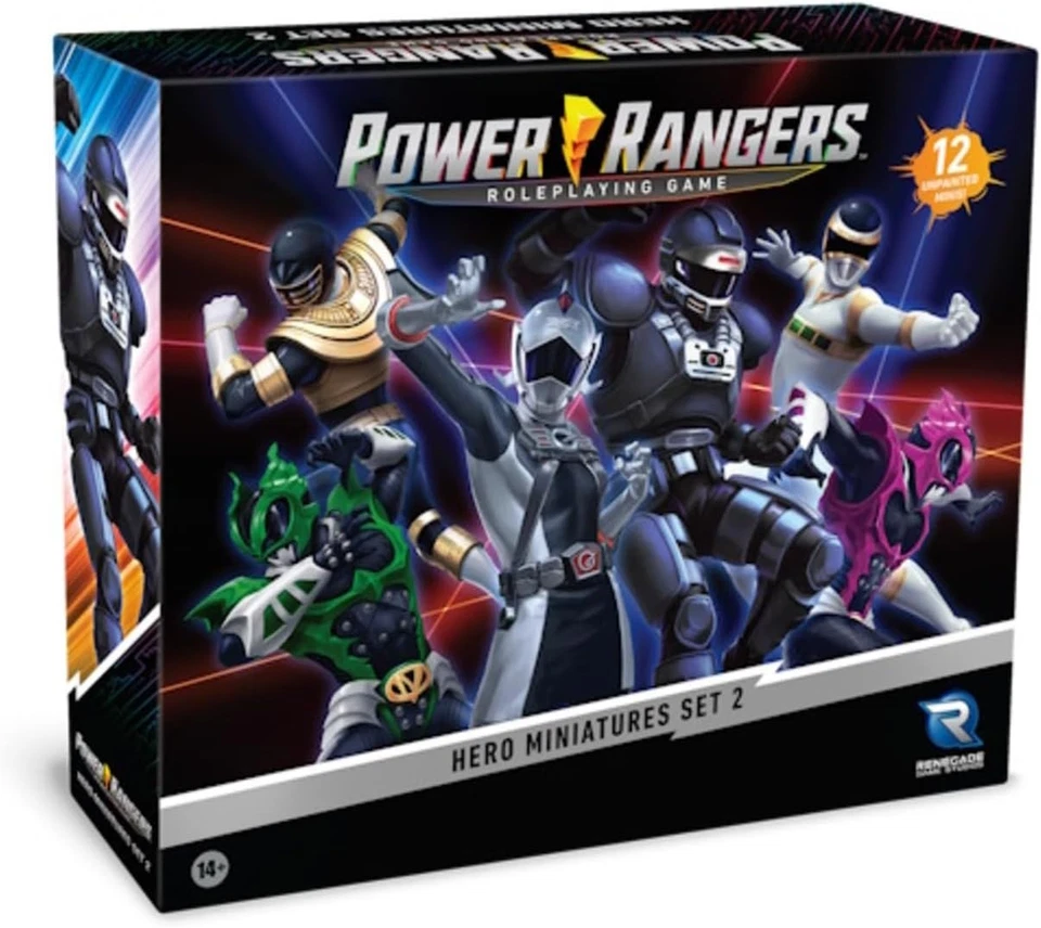 Power Rangers RPG: Hero Miniatures Set 2 - Image 1 of 2