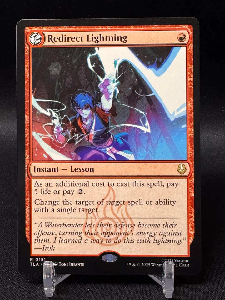Redirect Lightning - Non-foil (TLA 0151) MTG Avatar: The Last Airbender - NM - Image 1 of 1