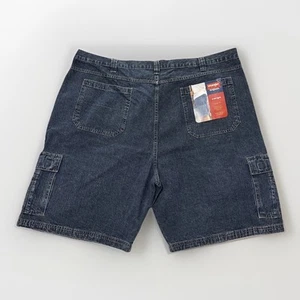 Pantalones Cortos de Jean de Colección Wrangler Hero Para Hombre Talla 46 Sueltos Carga Denim Años 90 Y2K Nuevos de Lote Antiguo - Imagen 1 de 18