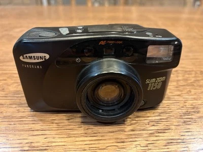 Samsung • Zoom delgado 1150 • Apuntar y disparar • Cámara fotográfica de 35 mm sin probar Foto 1 de 4