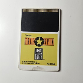 Disney Tale Spin TURBOGRAFX-16 Loose HuCard 1991 Free Shipping!