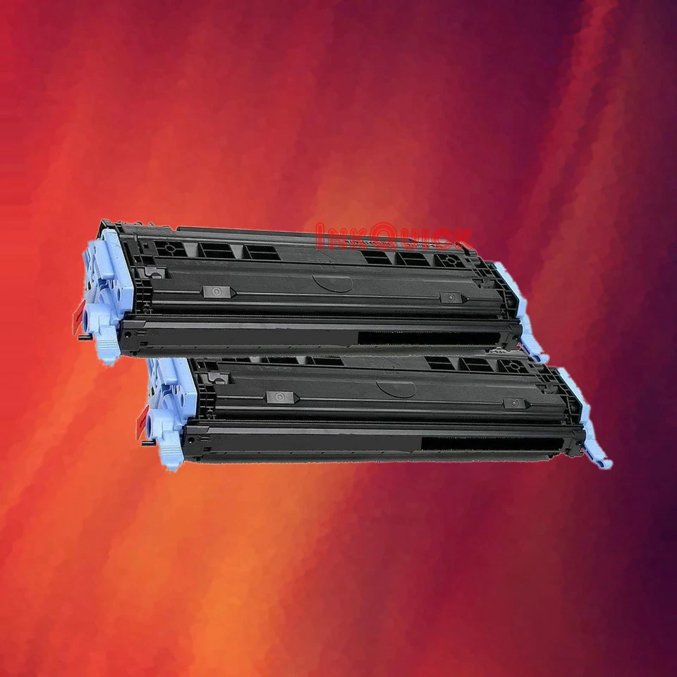2 Black Toner Q6000A 00A for HP LaserJet 2600n 2600dn - Image 1 of 1