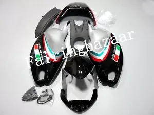 Fit for Ducati Monster 696 796 1100 Black Silver Red ABS Injection Fairing Kit - Picture 1 of 8